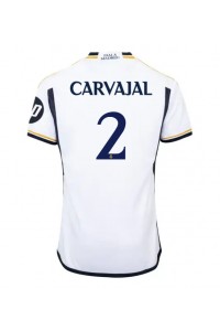 Fotbalové Dres Real Madrid Daniel Carvajal #2 Domácí Oblečení 2023-24 Krátký Rukáv